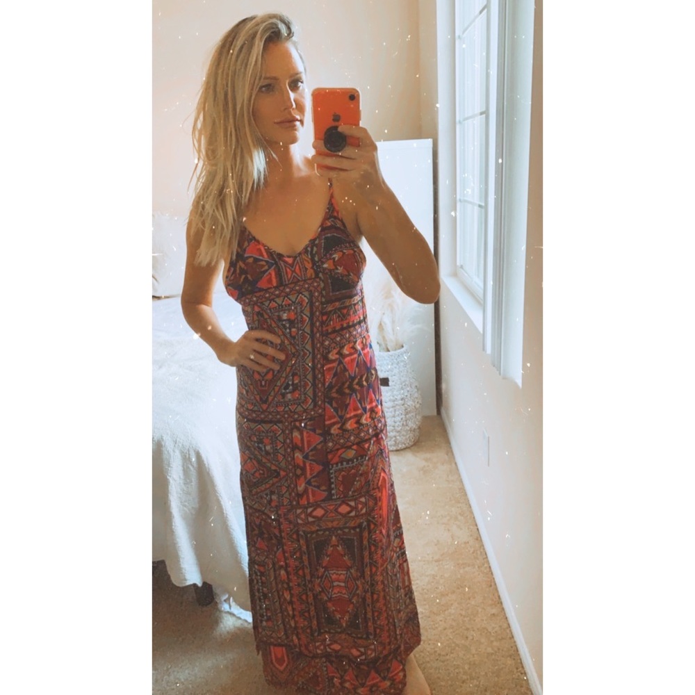 Colorful summer dress